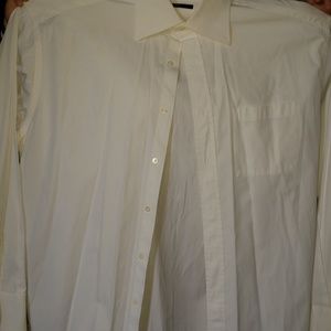 Gucci Mens white dress shirt. Size 43/17